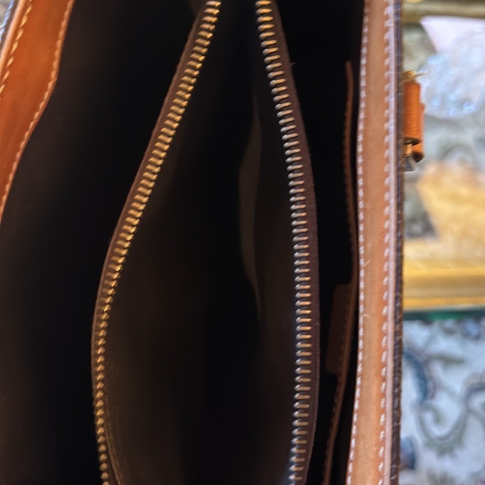 Celinemacadam Brown Leather Tote Bag - Picture 8 of 8